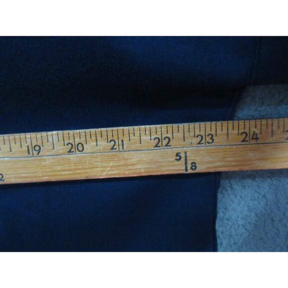 Chico's Womens No-Iron Blue Chic Stretch Bow-and-Grommet Tunic Top Sz 2, 12 US - Picture 10 of 16